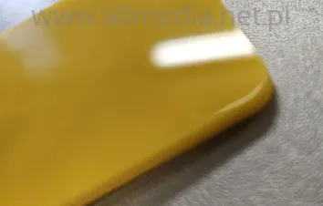 Płyta plexi PMMA żółta ciemna 3mm na wymiar