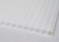 Płyta poliwęglan komorowy 4mm mleczny (opal) 2,10x6m