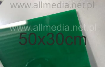Formatka plexi PMMA zielona ciemna 3mm 50x30cm