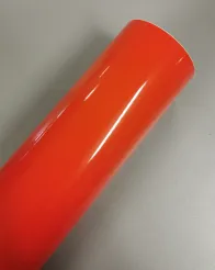 Oracal folia ploterowa seria 641 047 pomarańczowo czerwony - szerokość 50 cm
