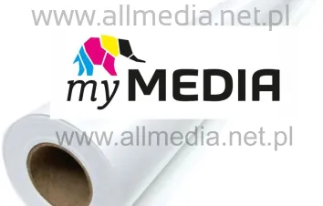 Folia bezbarwna MyMedia połysk 1,37/50mb rolka WYPRZEDAŻ