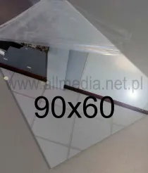 Formatka gotowa plexi LUSTRO srebrne 3mm 90x60cm