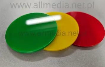 KOŁO OKRĄG z plexi 3mm kolory średnica 60cm