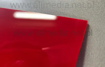 Płyta plexi PMMA czerwona 3mm na wymiar