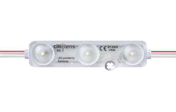 Moduł soczewkowy LED 3-diodowy CITI LENS 1W