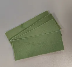 Filc samoprzylepny zielony FLUSZ SOFT 1,5mm tkanina do rakli