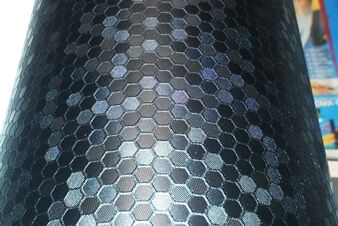 Oracal folia wylewana seria 975 RA czarna plaster miodu - szer.152 cm 10cm