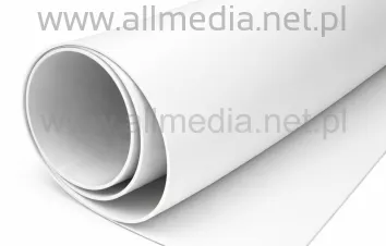 Płyta HIPS 0,5mm biała mat / mat 2x1m