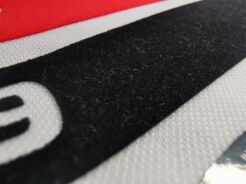 Folia flock SISER czarny meszek 0,2mb